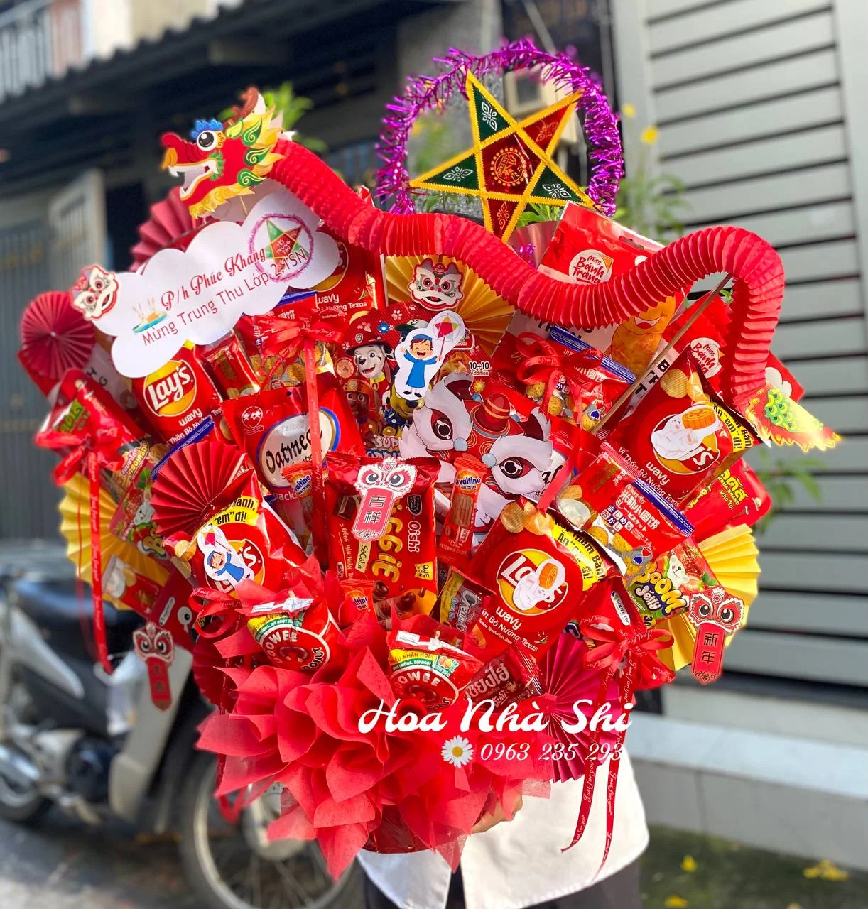 Bó Hoa Bánh Kẹo Trung Thu - 066 — ảnh minh họa