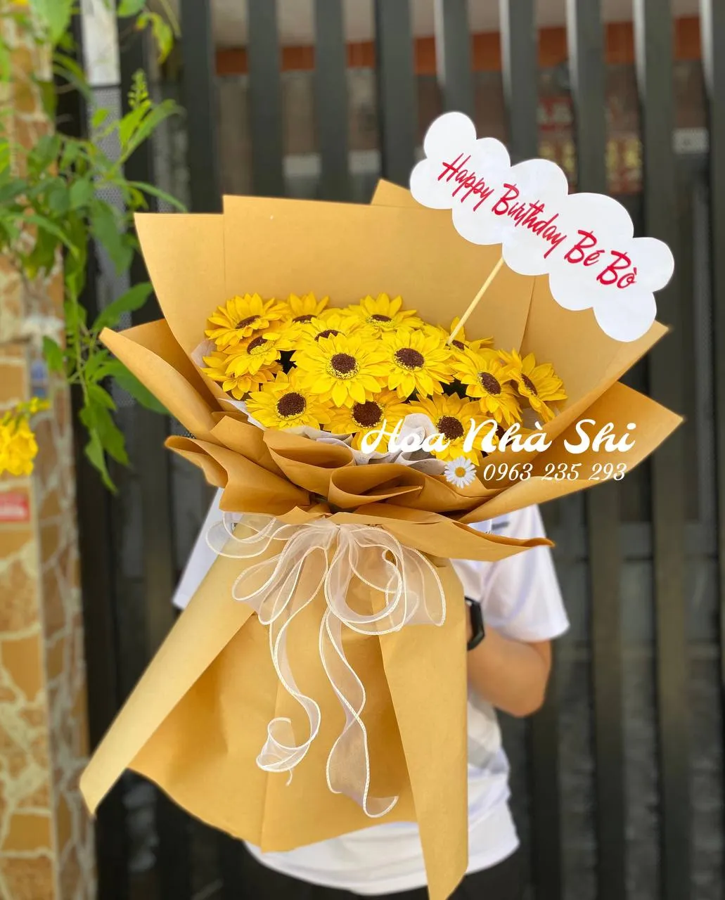 Bó Hoa Hướng Dương Tốt Nghiệp - 116 — chi tiết thiết kế