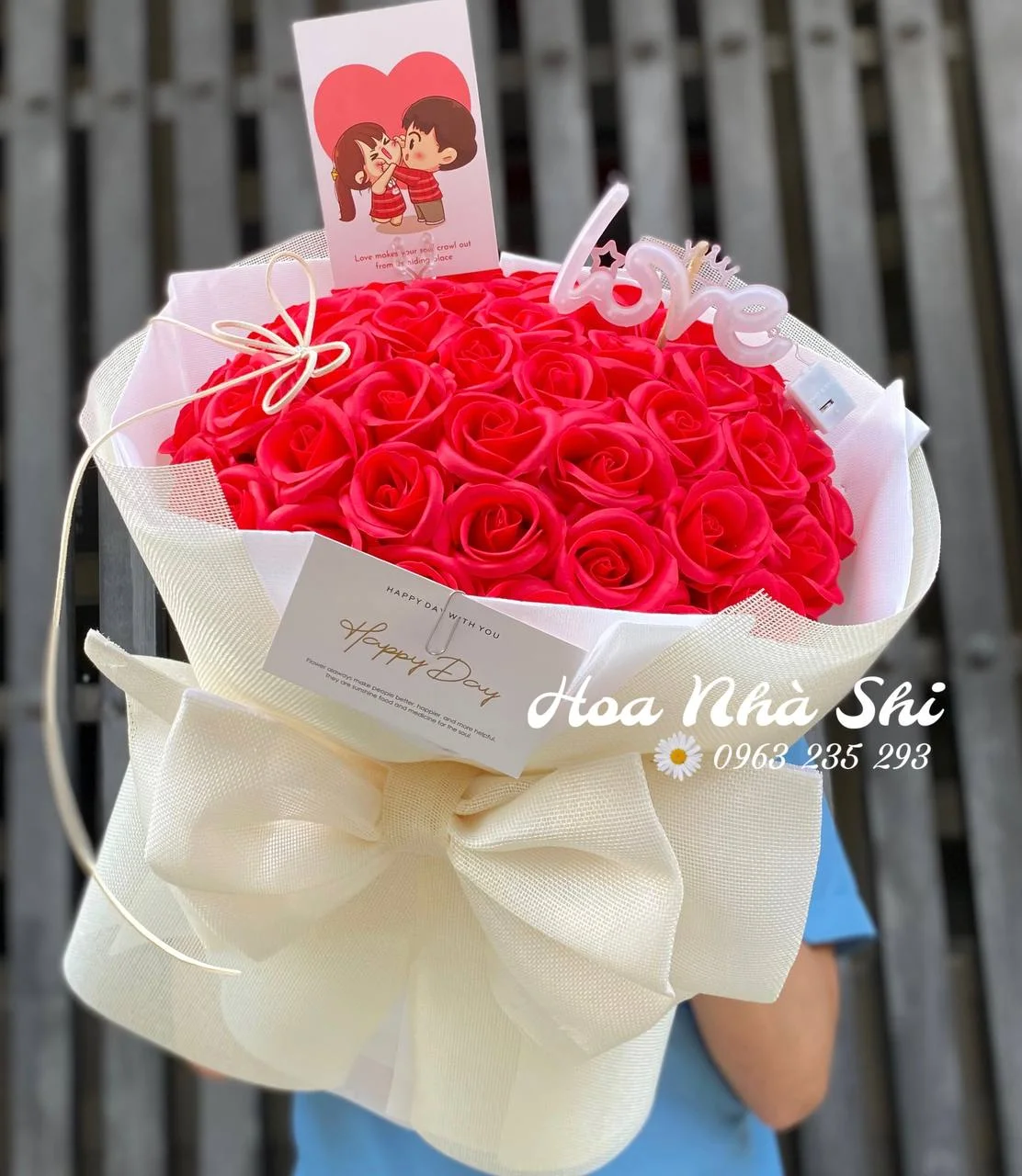 Bó Hoa Sáp Thơm - 037 — ảnh minh họa