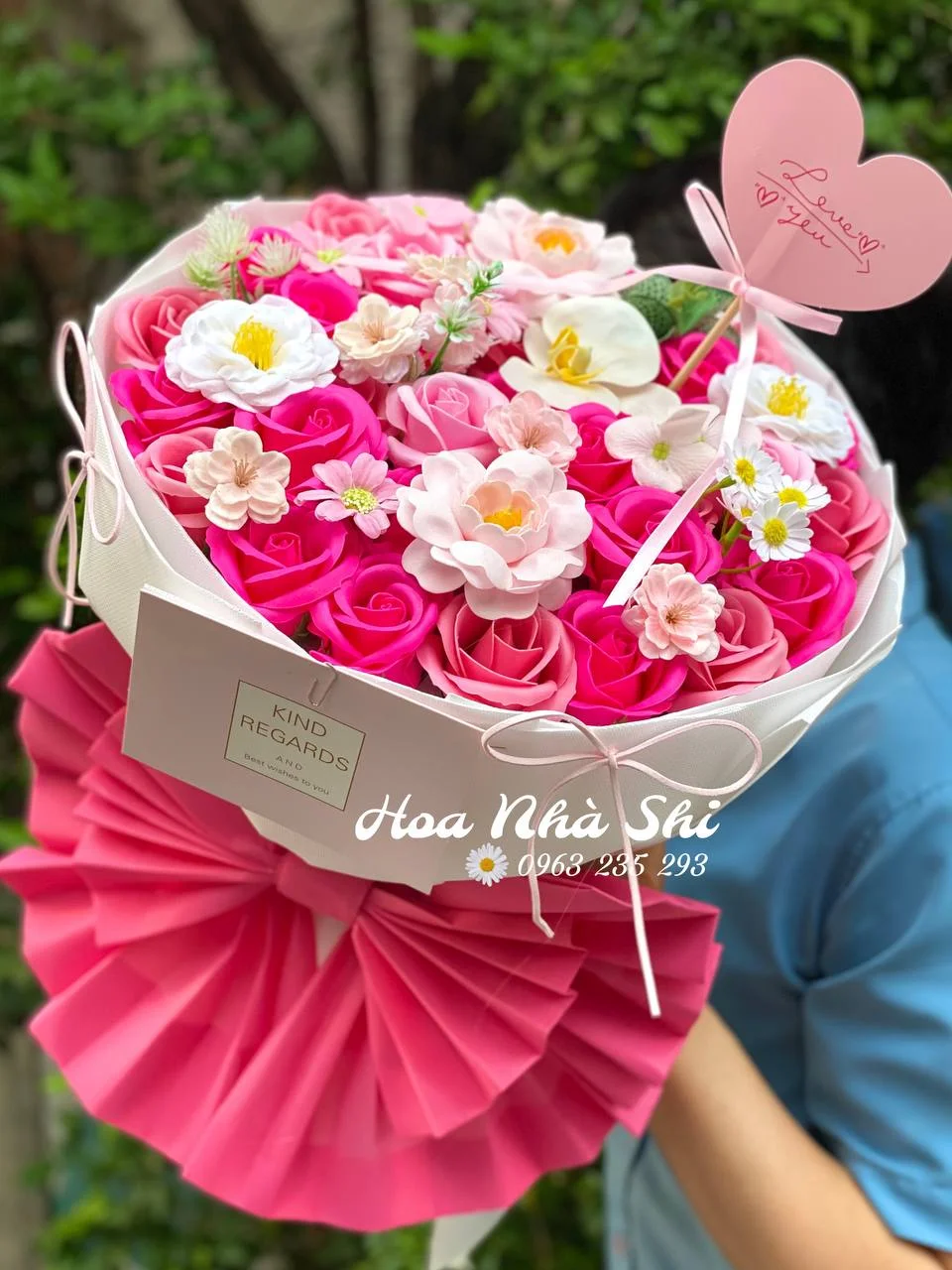 Bó Hoa Sáp Thơm - 043 — ảnh minh họa