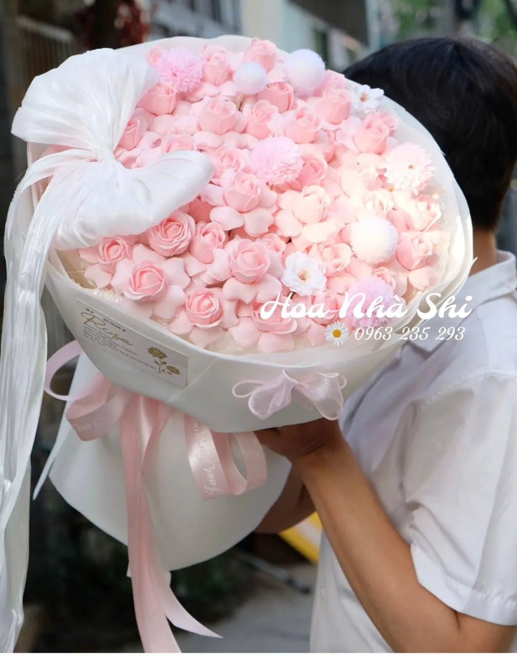 Bó Hoa Sáp Thơm - 091 — chi tiết thiết kế