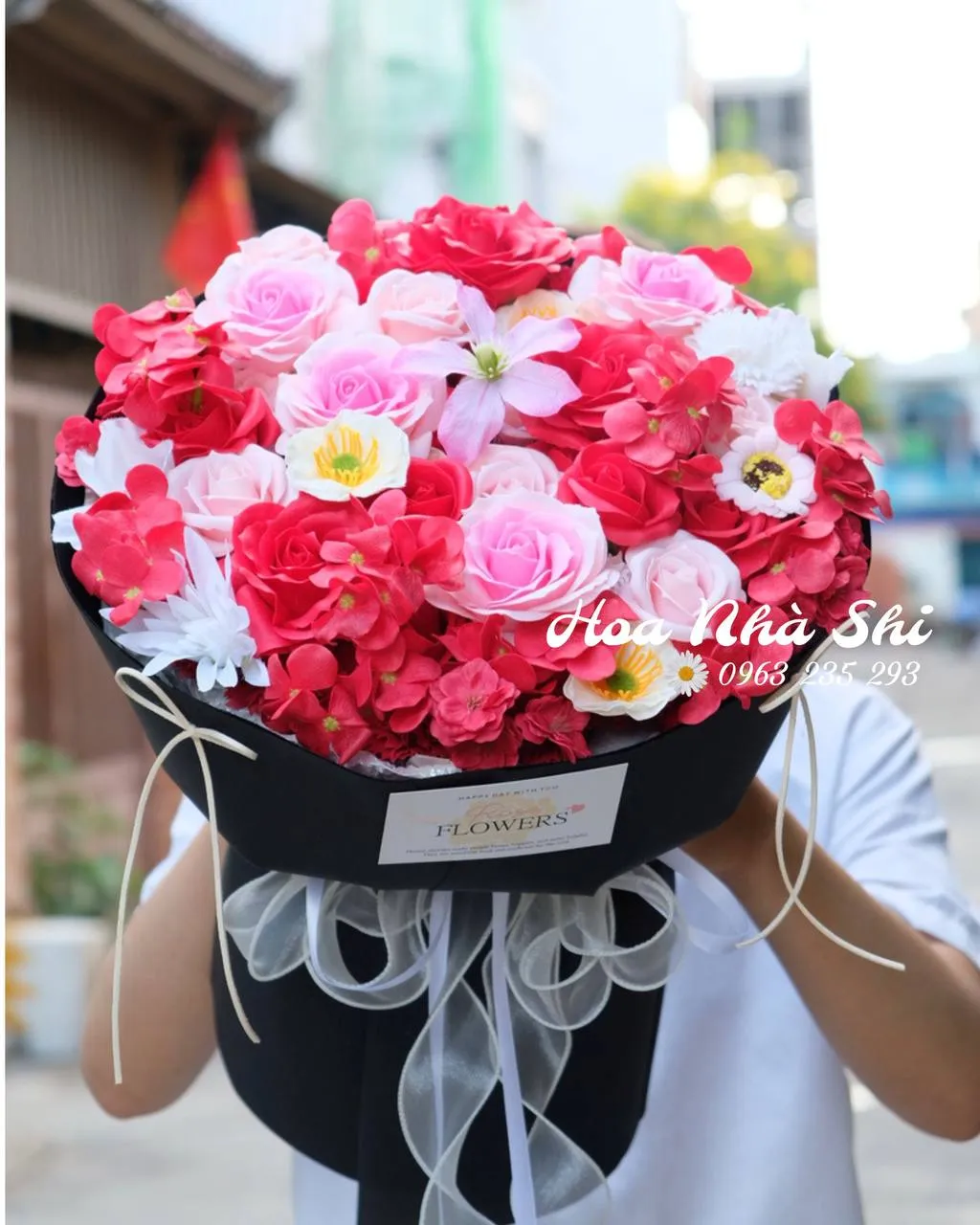 Bó Hoa Sáp Thơm - 092 — chi tiết thiết kế