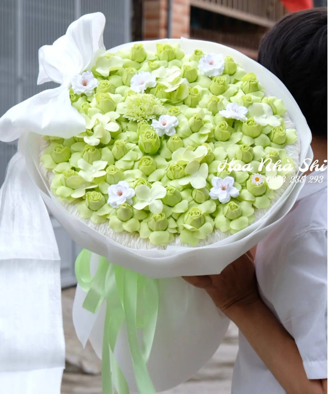 Bó Hoa Sáp Thơm - 103 — chi tiết thiết kế