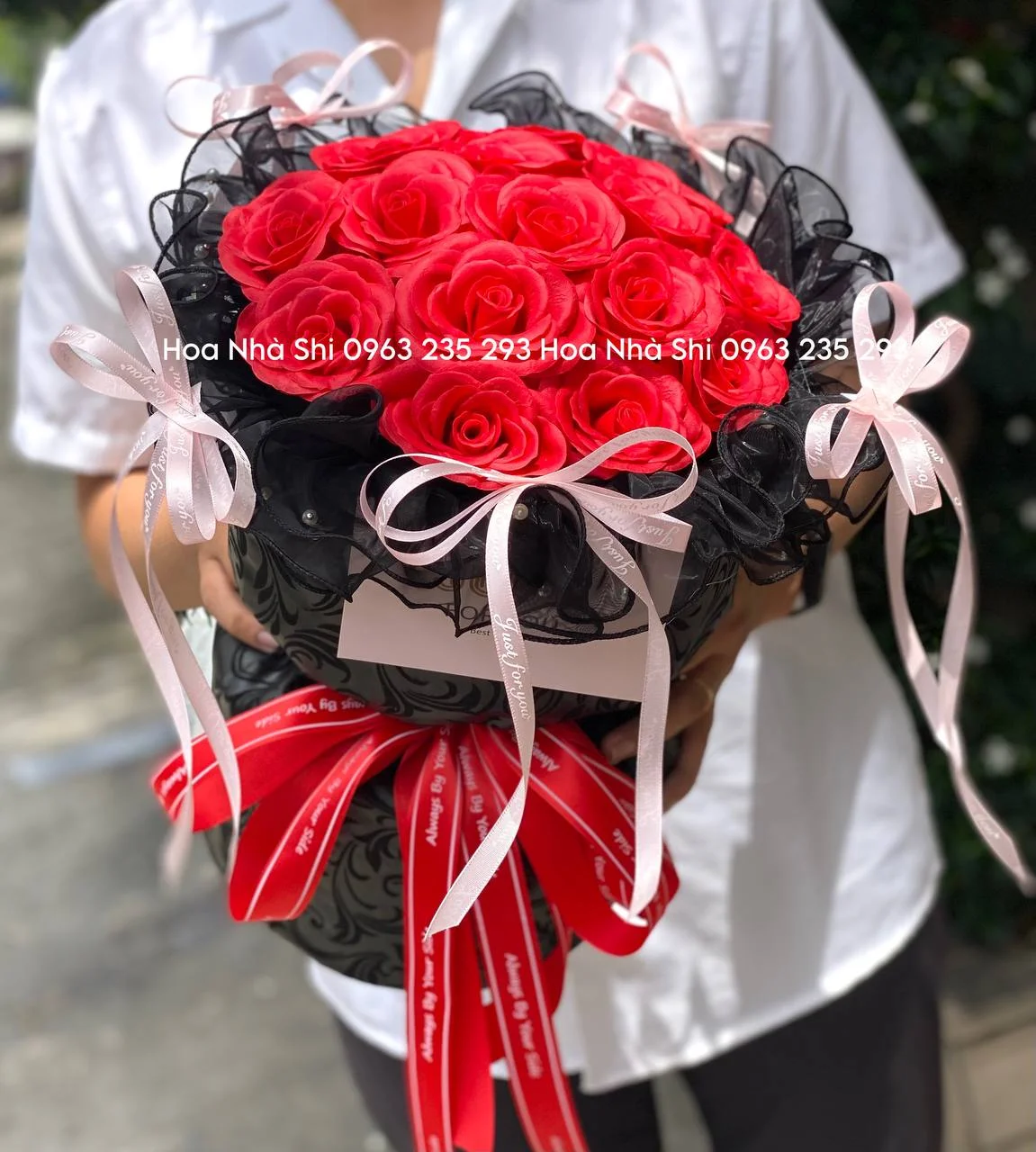 Bó Hoa Sáp Thơm Ecudor Cao Cấp - 021
