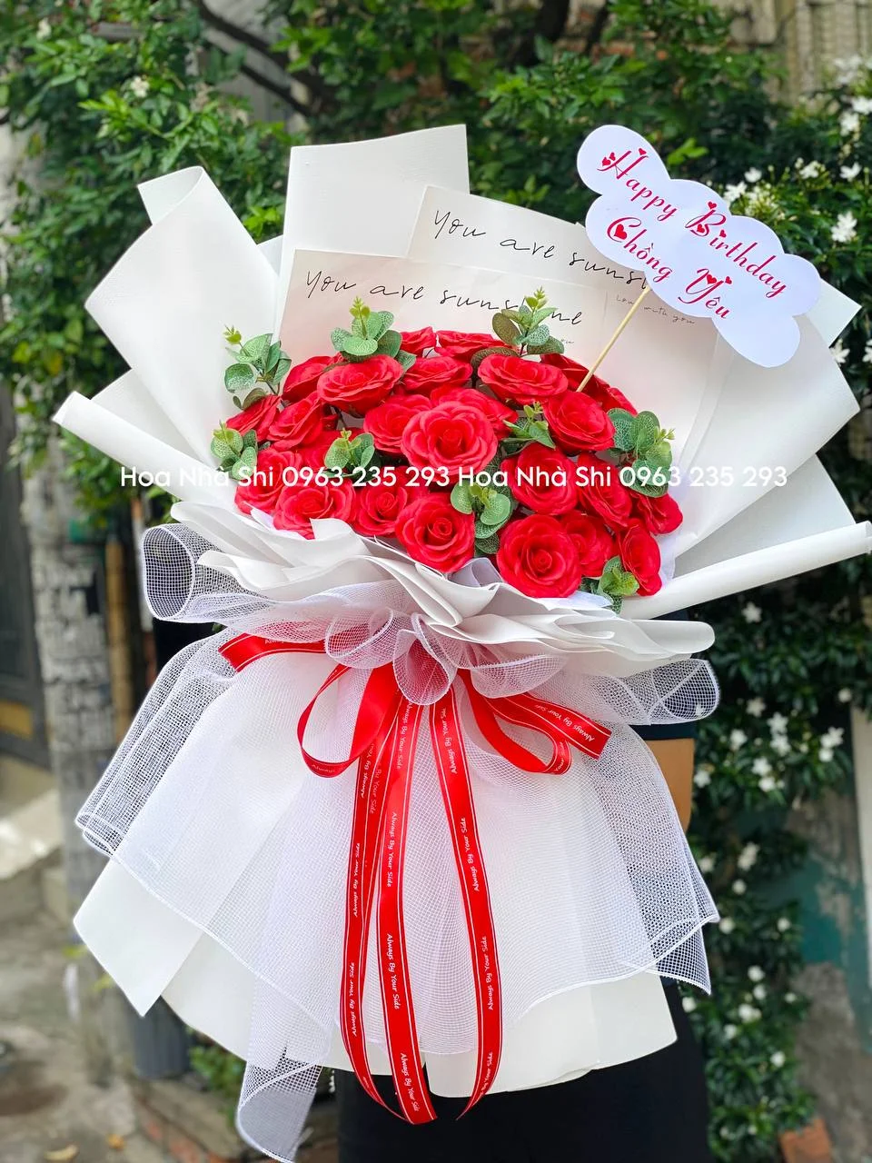 Bó Hoa Sáp Thơm Ecudor Cao Cấp - 022