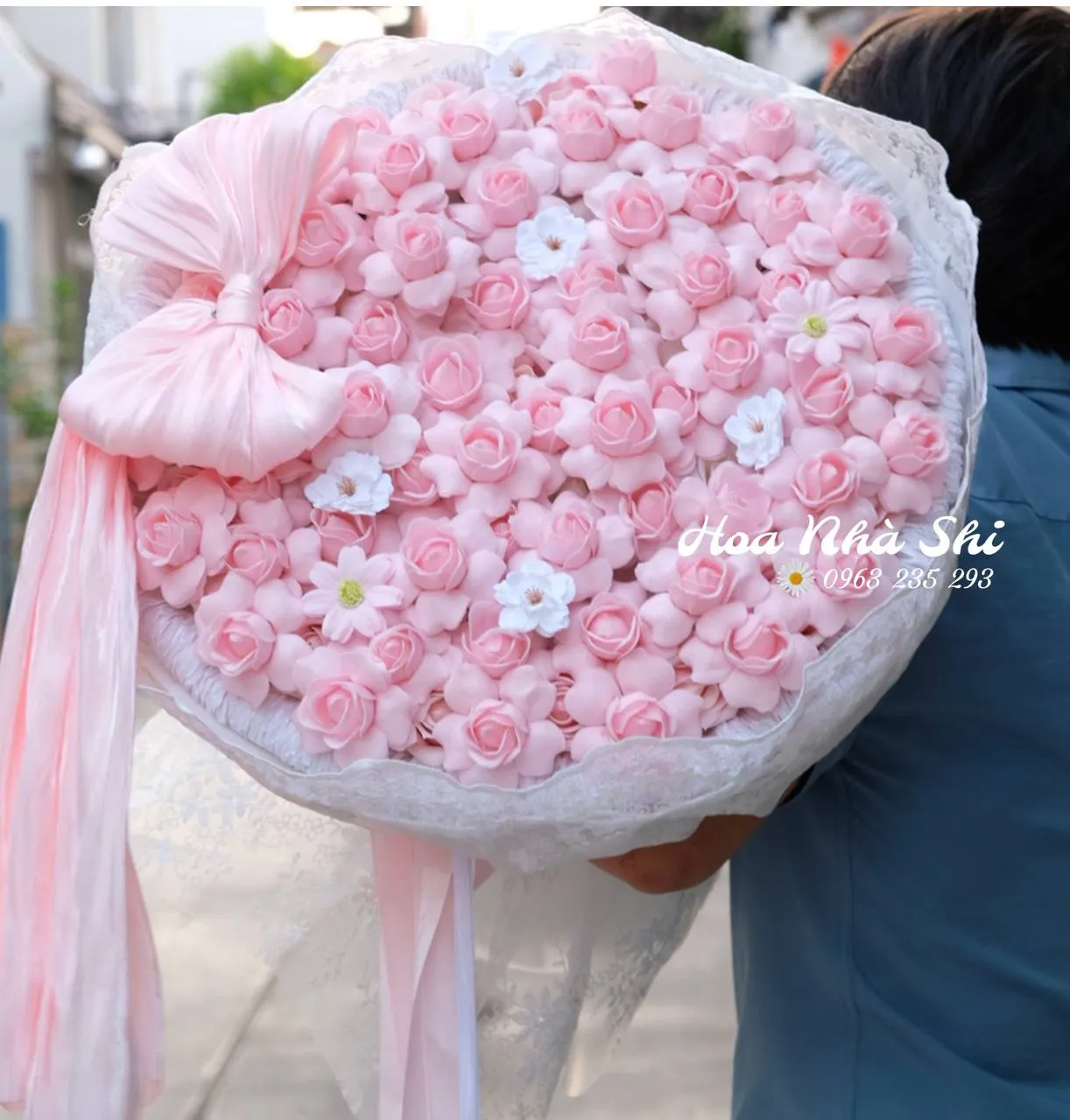 Bó Hoa Sáp Thơm Tỉ Muội - 108 — chi tiết thiết kế