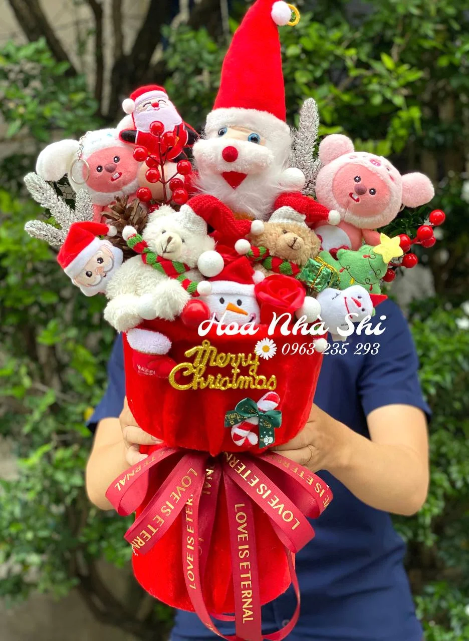 Hoa Gấu Bông Noel - 017 — ảnh minh họa